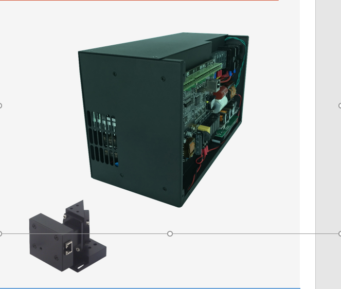 Single lamp 25W energy feedback YAG laser power supply