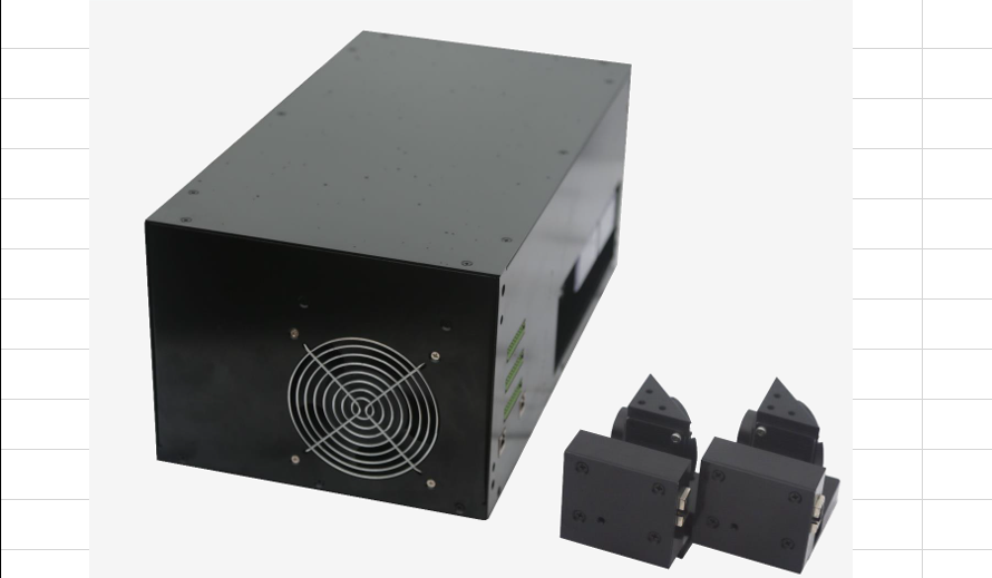 Double lamps 80W energy feedback YAG laser power supply